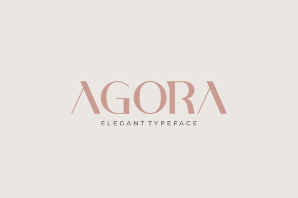 Agora: The Serif Font That Elevates Your Brand’s Visual Story