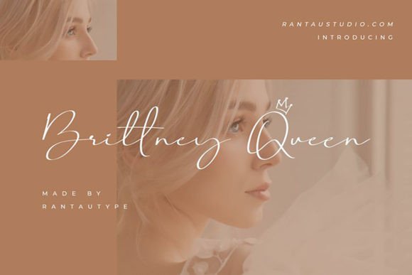 Brittney Queen: A Font That Breathes Life Into Your Editorial Design
