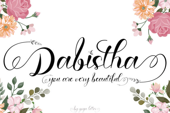 Dabistha: A Font That Adds Elegance to Every Design