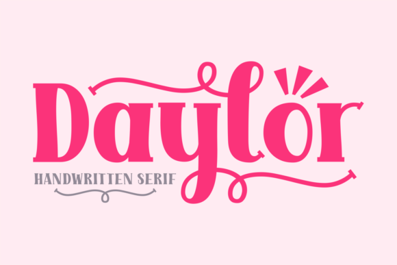 Daylor: A Bold Serif Font for Editorial Excellence