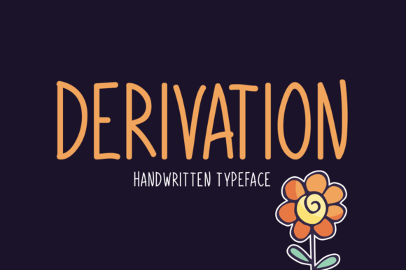 Derivation: A Font That Speaks with Character
