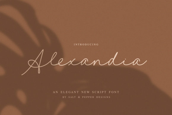 Font Choice That Speaks Volumes: A Story of Alexandia