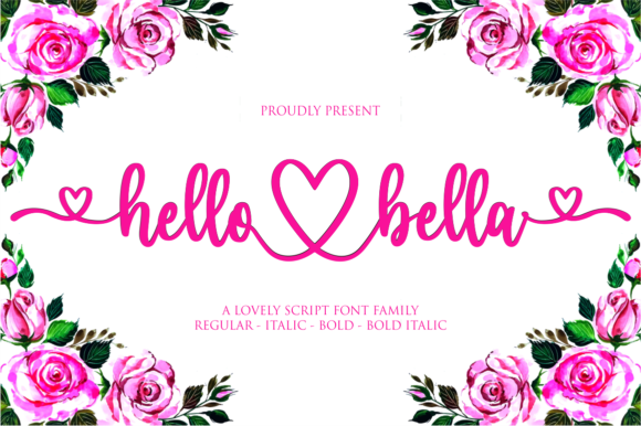 Font Choice That Speaks Volumes: Hello Bella in Action