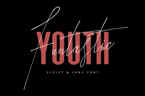 Funtastic Youth Duo: A Versatile Script Font for Digital Design
