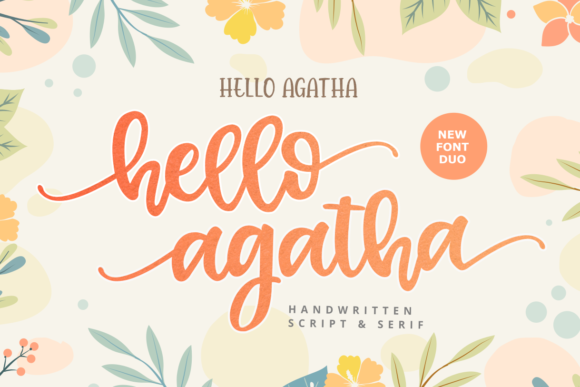 Hello Agatha: A Script Font That Adds Personality to Branding
