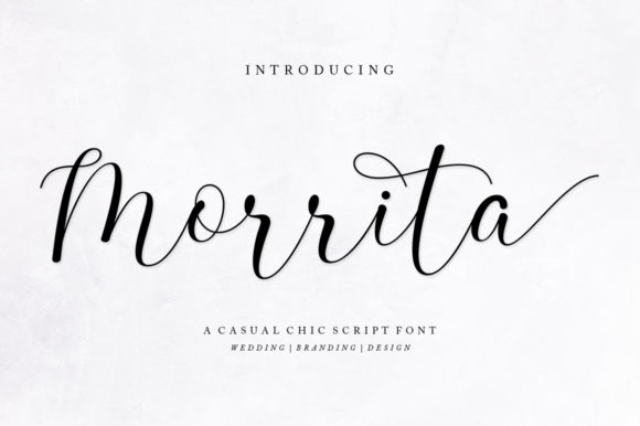 How Morrita Can Elevate Your Brand with a Timeless Script Font