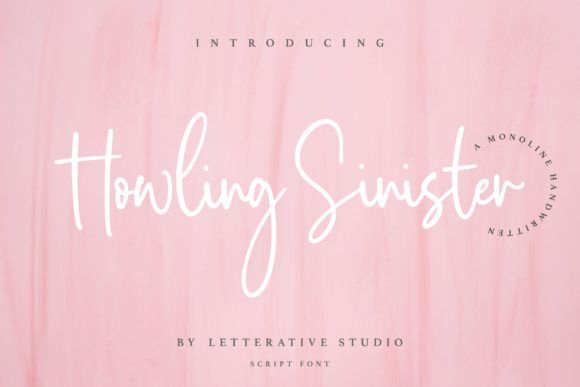 Howling Sinister: The Font That Elevates Your Digital Brand