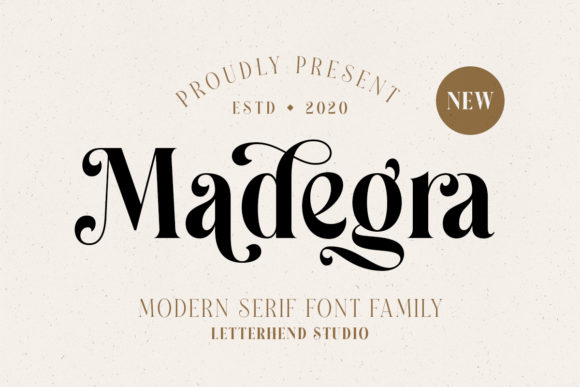 Madegra: A Serif Font That Adds Nostalgia to Modern Campaigns