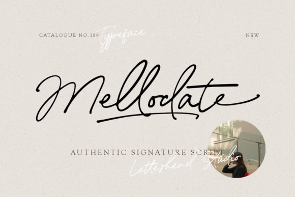 Mellodate: A Script Font for Elegant Web Design