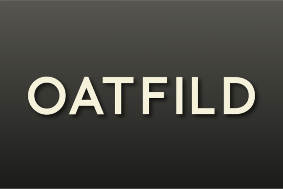 Oatfild: A Simple Sans Serif That Elevates Branding