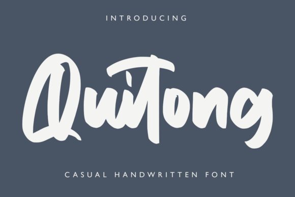 Quitong: The Font That Elevates Your Campaigns