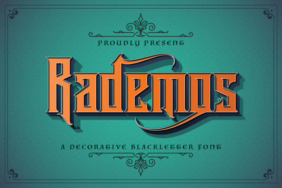 Rademos: The Font That Turns Campaigns Into Masterpieces