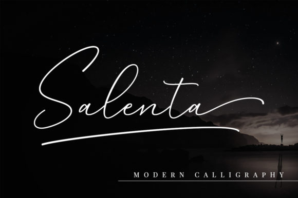 Salenta: A Script Font That Breathes Life Into Your Craft