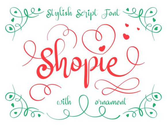Shopie: A Script Font That Adds Elegance to Your Branding
