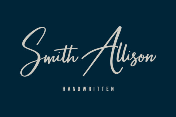 Smith Allison: The Font That Elevates Your Campaigns