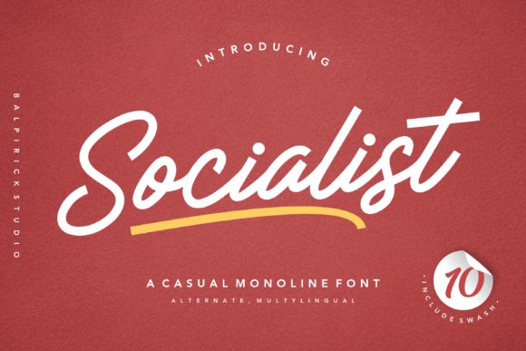 Socialist Font Review: A Versatile Script for Campaigns