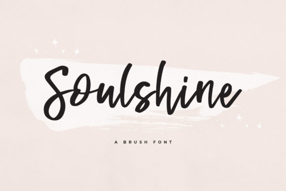 Soulshine: A Handwritten Font for Editorial Elegance