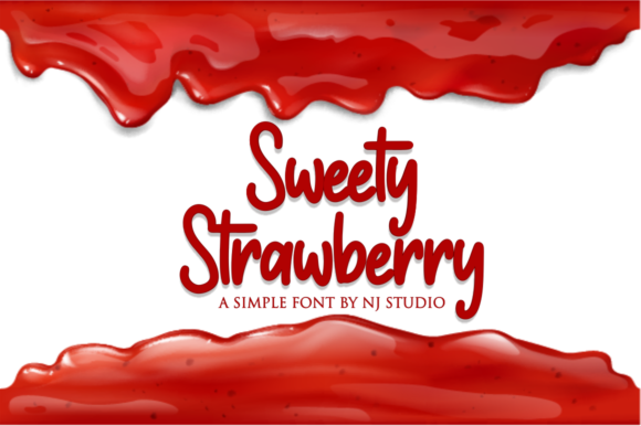 Sweety Strawberry: A Font That Brings Warmth to Branding