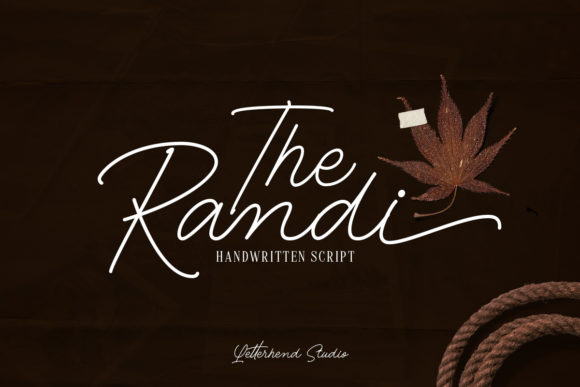 The Randi: A Script Font with Classy Elegance