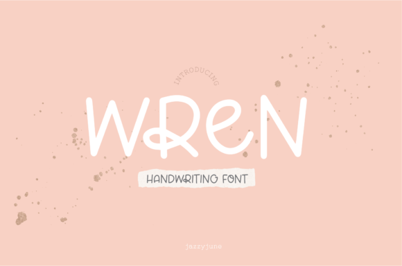 Wren: A Handwritten Font for Editorial Design